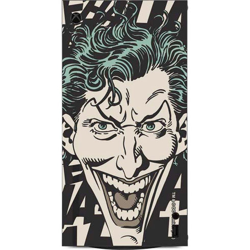 DC Comics The Joker Vintage Laughing XBox Series X Digital Edition Console Skin